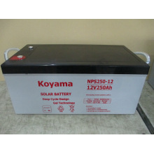 250ah 12V Solar Power Battery Deep Cycle Gel Battery